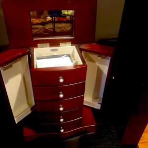 Mele & Co wooden jewelry box